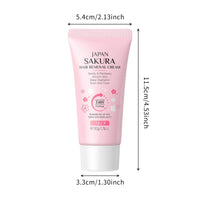 LAIKOU Sakura Hair Removal Cream Fast Painless Hair Growth Inhibitor Arm Armpit Legs Intimate Areas for Men Woman 50g