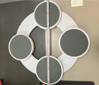 2/4/6/8-trays The Lazy Susan Revolution food Rotating tray turntable portable board non-slip dine-table dineware accessories