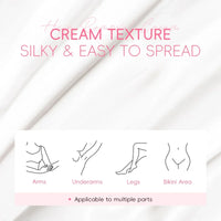 LAIKOU Sakura Hair Removal Cream Fast Painless Hair Growth Inhibitor Arm Armpit Legs Intimate Areas for Men Woman 50g